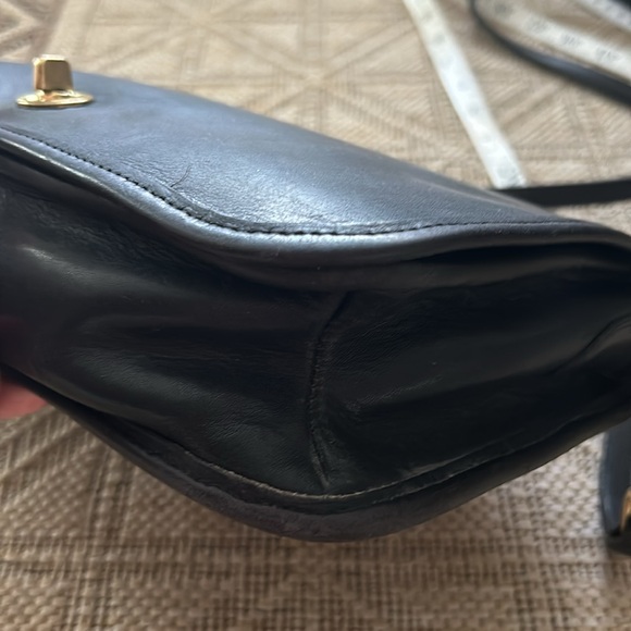 Vintage Coach Convertible Clutch bag. Black Leather. Made in the United … - Picture 16 of 16